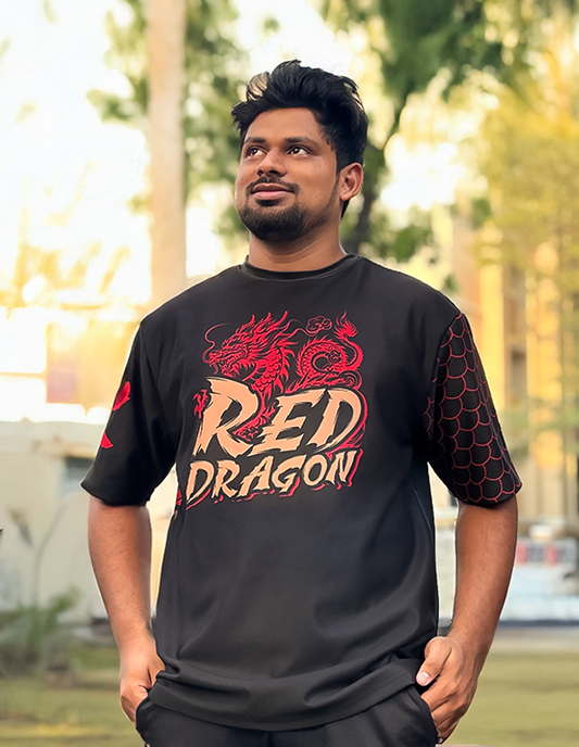 Red Dragon Oversized T-Shirt