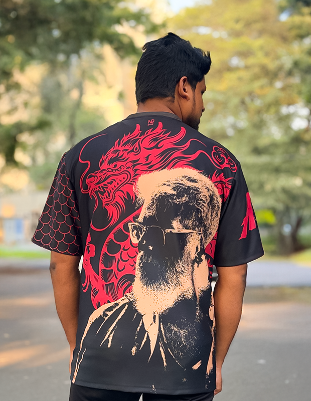 Red Dragon Oversized T-Shirt