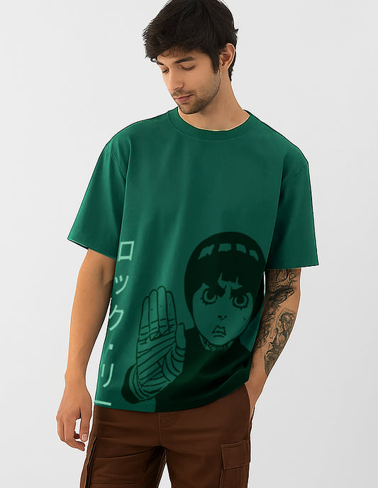 Drunken Fist Rock Lee Oversized T-Shirt