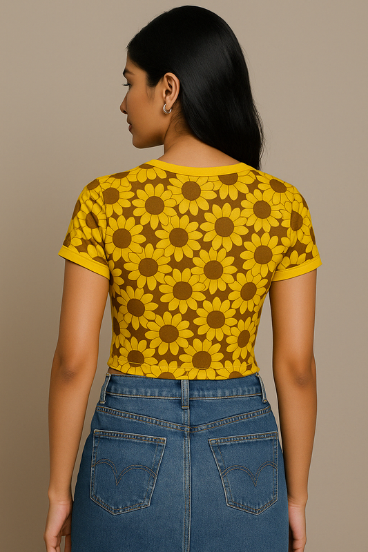 Sunshine & Sass Crop Top