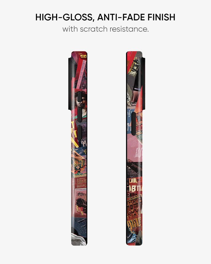 Movie Collage Gloss Shell Case for iPhone