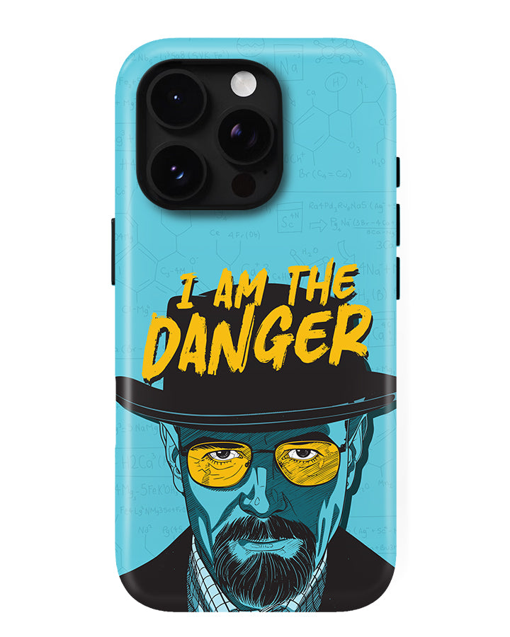 I Am The Danger Gloss Shell Case for iPhone