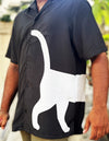 White Cat Men's Shirt