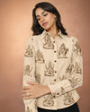 Tamil Gods Women Fitted Shirt