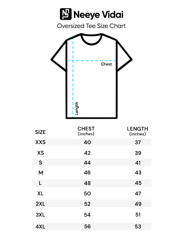 Survey Crops Oversized T-Shirt