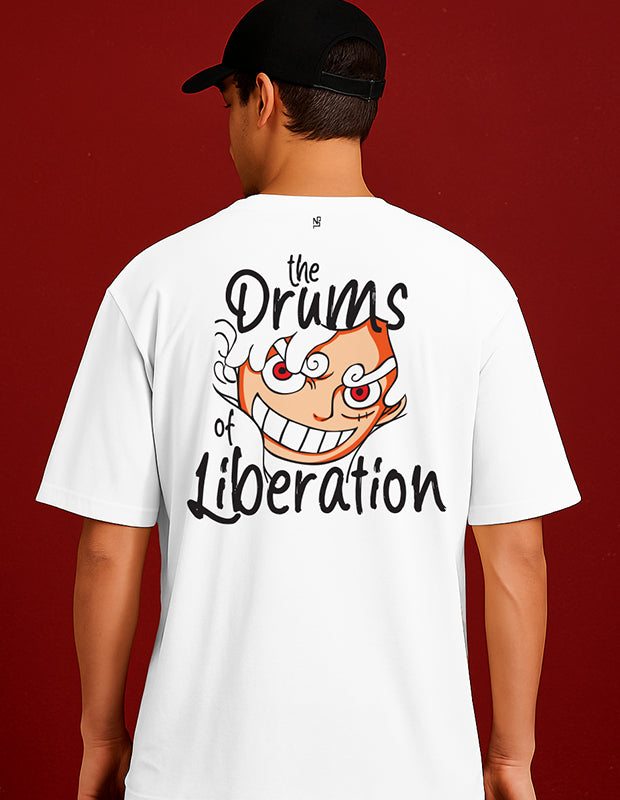 Drums of Liberation One Piece Oversized T-Shirt