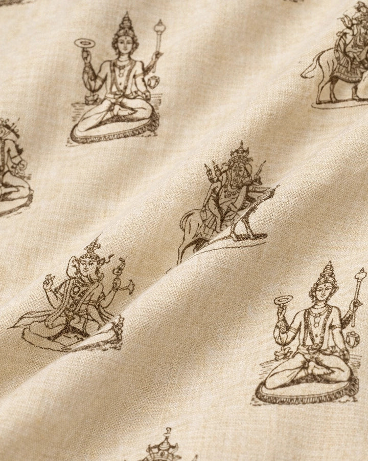 Tamil Gods Women Fitted Shirt