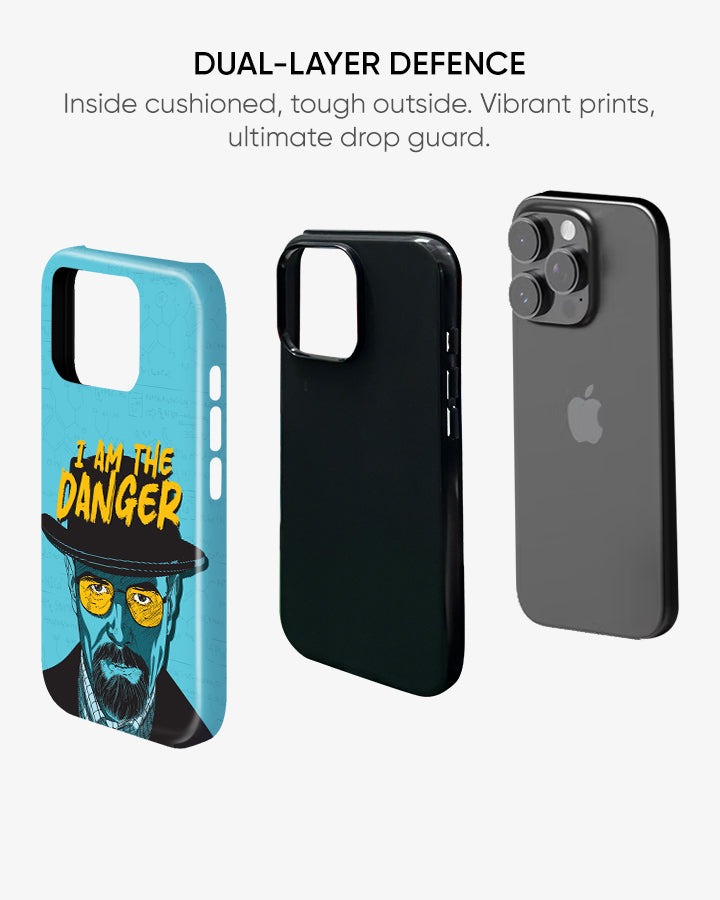 I Am The Danger Gloss Shell Case for iPhone
