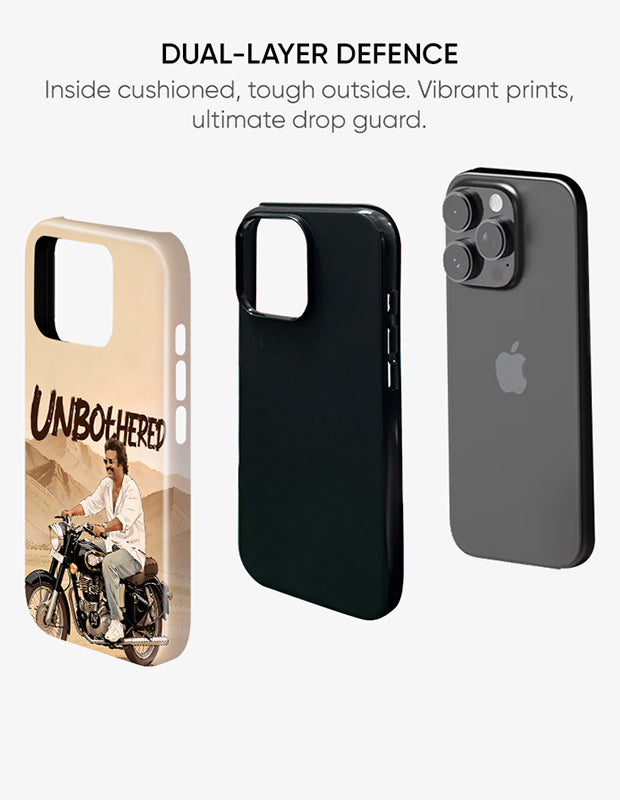 Unbothered Gloss Shell Case for iPhone