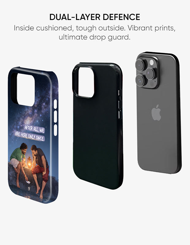 Here Only Once Gloss Shell Case for iPhone