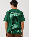 Drunken Fist Rock Lee Oversized T-Shirt