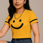 Smiley Face Crop Top