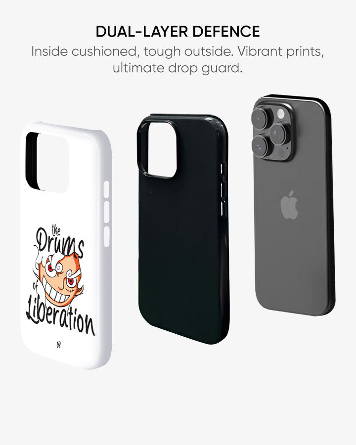 Drums Of Liberation Gloss Shell Case for iPhone