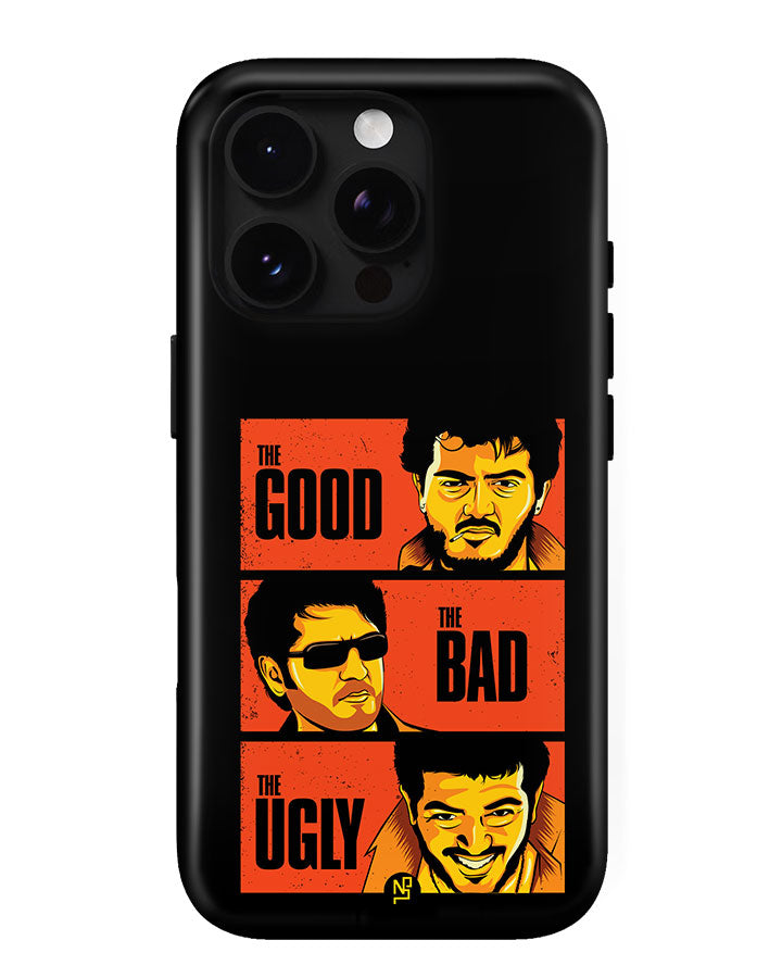 Good Bad Ugly Gloss Shell Case for iPhone