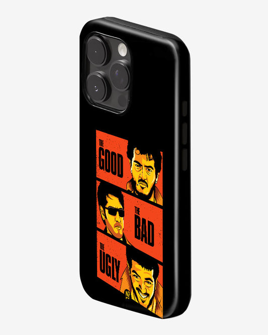 Good Bad Ugly Gloss Shell Case for iPhone