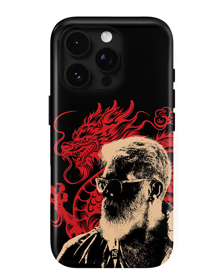 Red Dragon Gloss Shell Case for iPhone