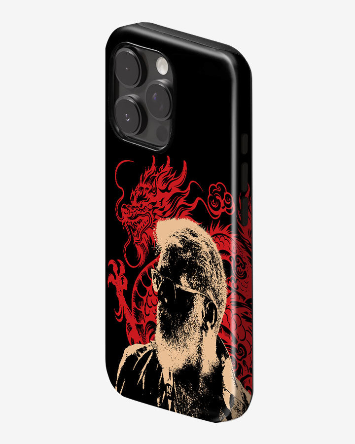 Red Dragon Gloss Shell Case for iPhone