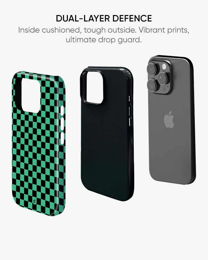 Tanjiro Uniform Gloss Shell Case for iPhone