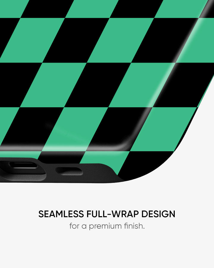 Tanjiro Uniform Gloss Shell Case for iPhone