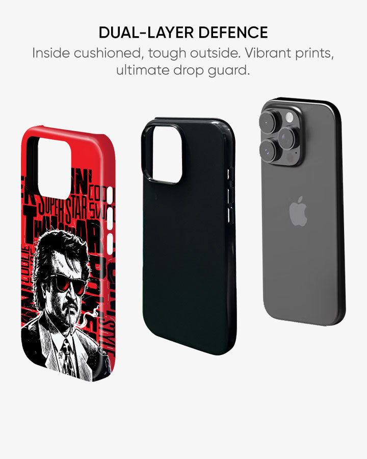 Thalaivar Swag Gloss Shell Case for iPhone
