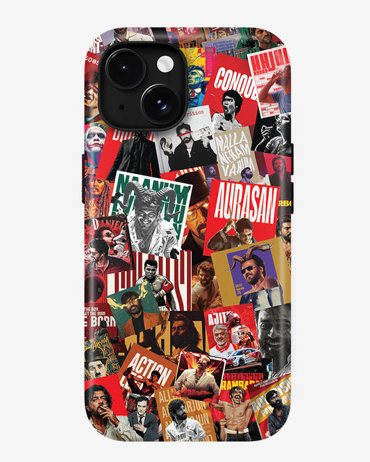 Movie Collage Gloss Shell Case for iPhone