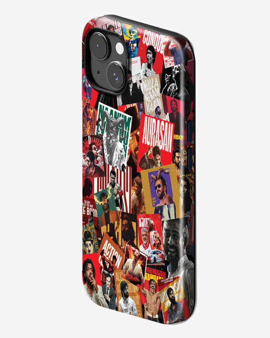 Movie Collage Gloss Shell Case for iPhone