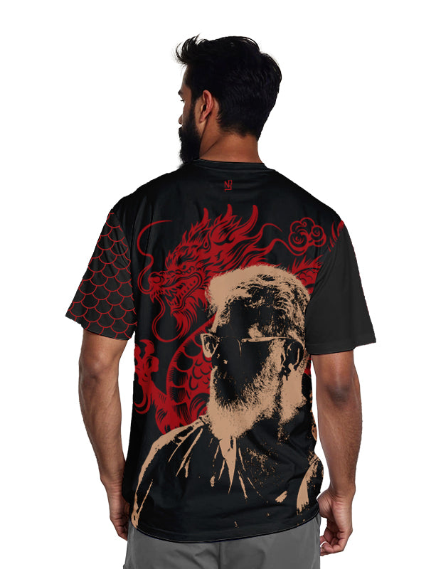 Red Dragon Oversized T-Shirt